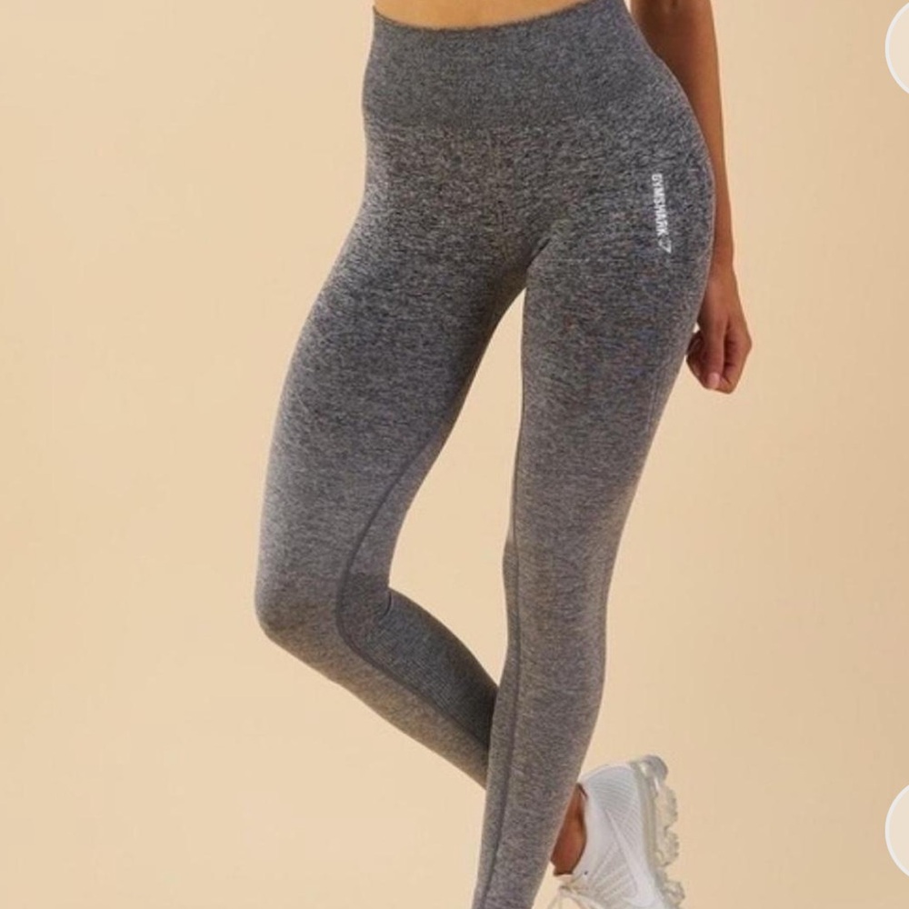 Grey Gymshark Adapt Seamless Leggings